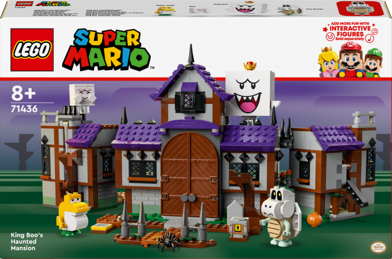 LEGO® Super Mario™ 71436 King Boo a strašidelné sídlo