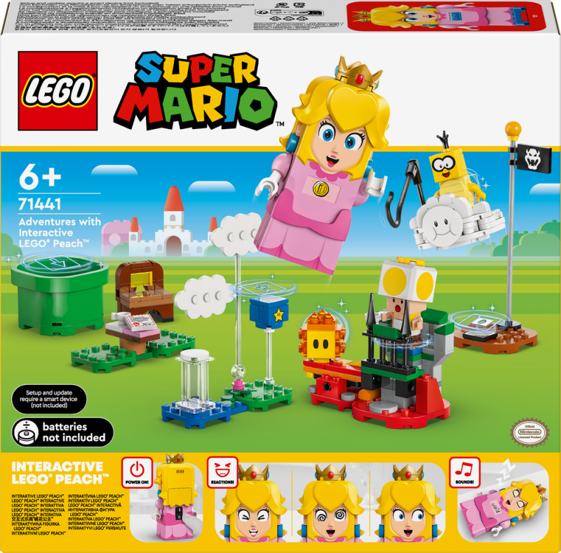 LEGO® Super Mario™ 71441 Interaktivní LEGO® Peach™ a dobrodružství