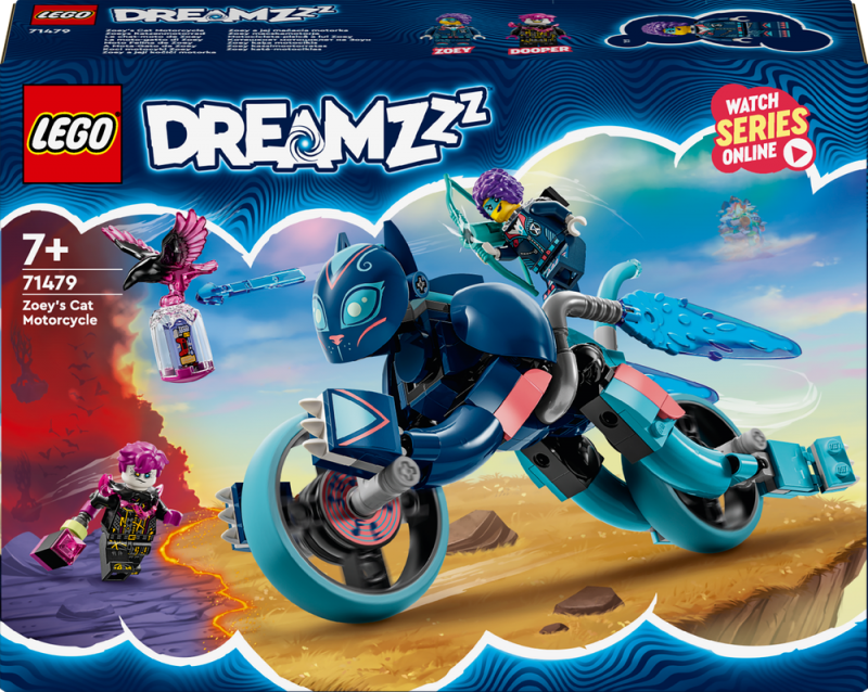 LEGO® DREAMZzz™ 71479 Zoey a její kočičí motorka