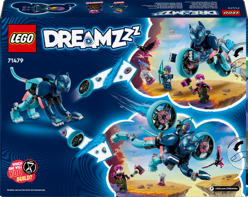 LEGO® DREAMZzz™ 71479 Zoey a její kočičí motorka