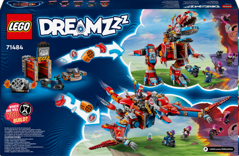 LEGO® DREAMZzz™ 71484 Cooper a jeho robotický dinosaurus C-rex