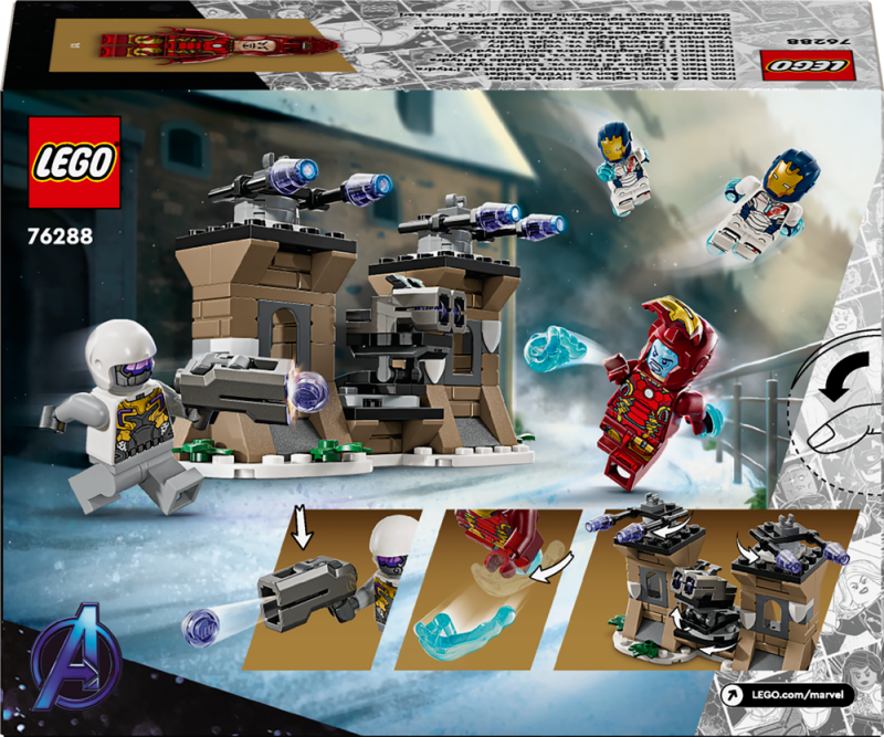 LEGO® Marvel 76288 Iron Man a Železná legie vs. voják Hydry