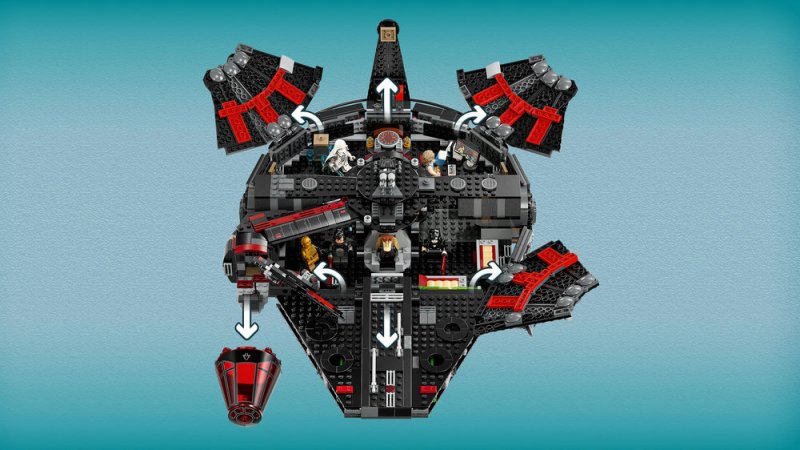 LEGO® Star Wars™ 75389 Temný Falcon