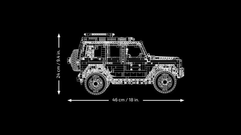 LEGO® Technic 42177 Mercedes-Benz G 500 PROFESSIONAL Line