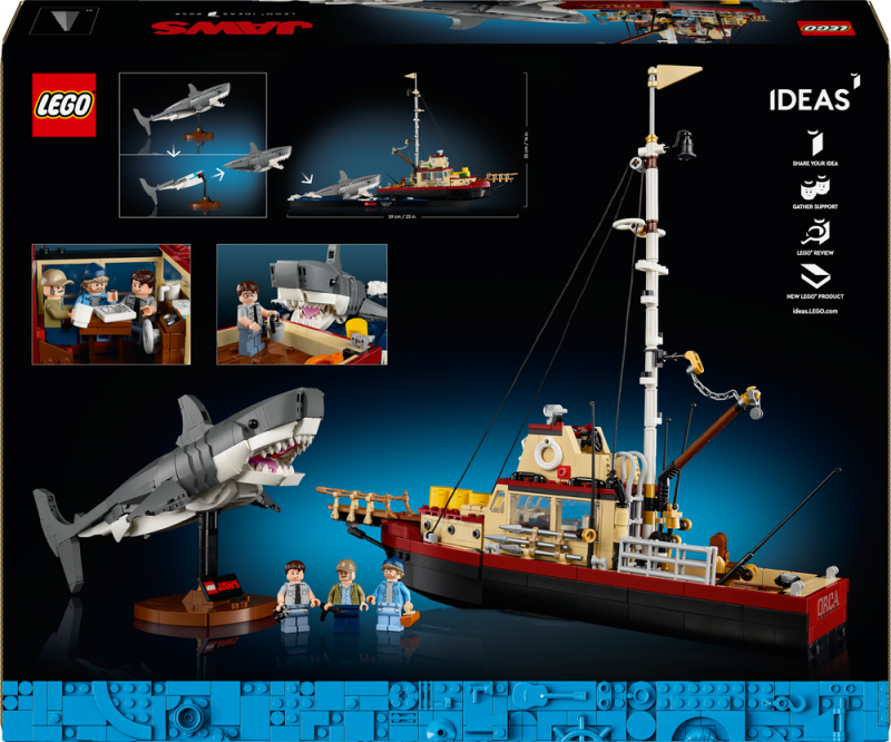 LEGO® Ideas 21350 Čelisti