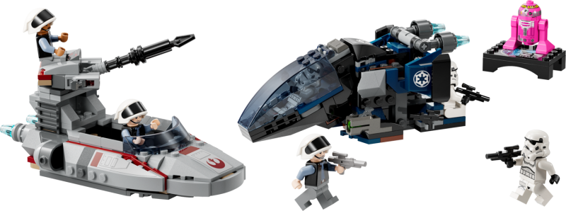 LEGO® Star Wars™ 40755 Imperiální výsadková loď vs. povstalecký průzkumný spídr