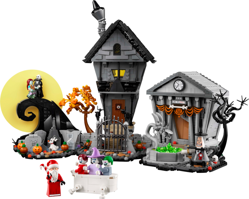 LEGO® Ideas 21351 Ukradené Vánoce Tima Burtona od Disneyho