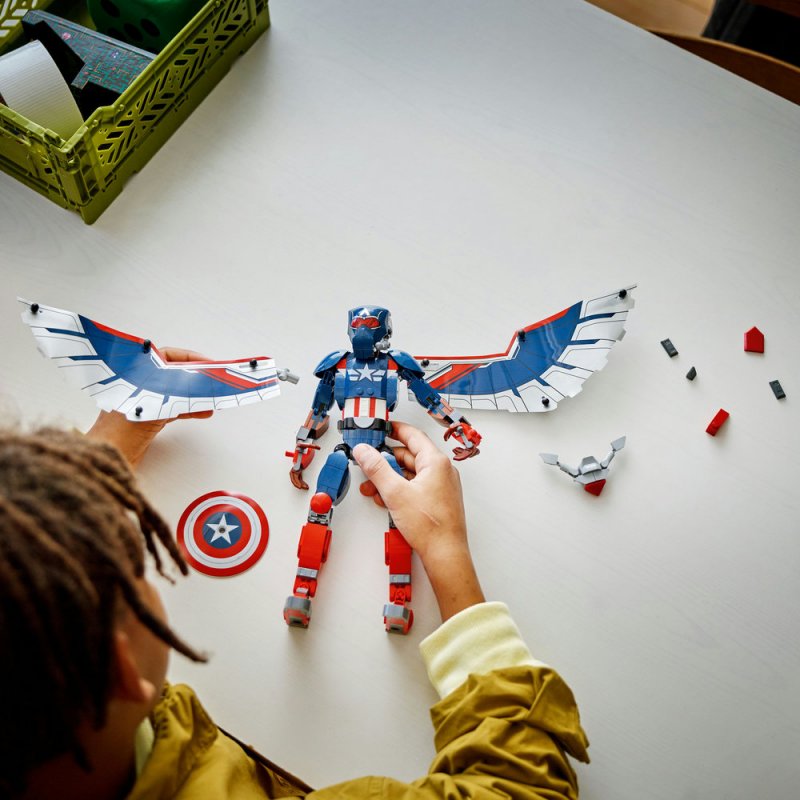 LEGO® Marvel 76296 Sestavitelná figurka: Nový Kapitán Amerika