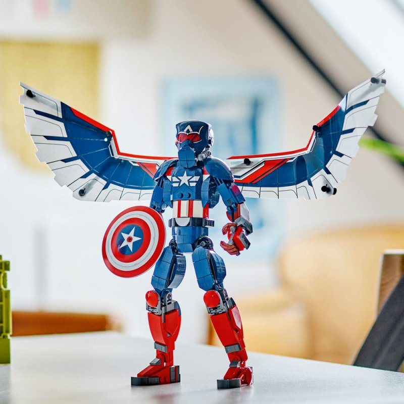 LEGO® Marvel 76296 Sestavitelná figurka: Nový Kapitán Amerika