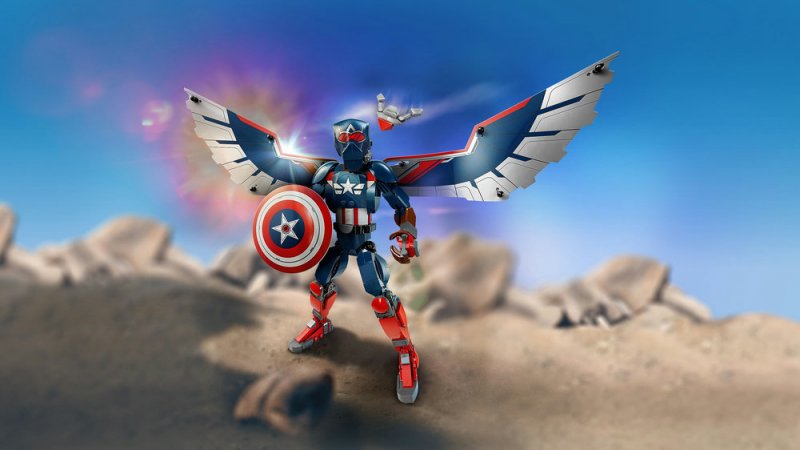 LEGO® Marvel 76296 Sestavitelná figurka: Nový Kapitán Amerika