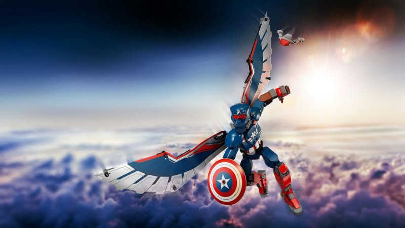 LEGO® Marvel 76296 Sestavitelná figurka: Nový Kapitán Amerika