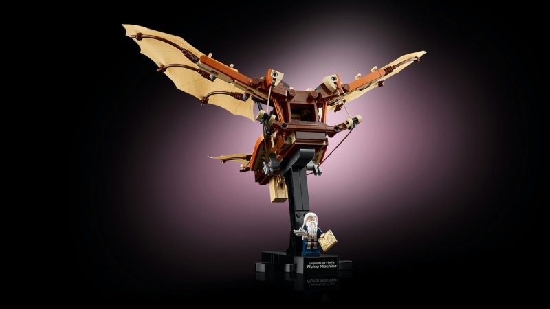 LEGO® Icons 10363 Létající stroj Leonarda da Vinciho