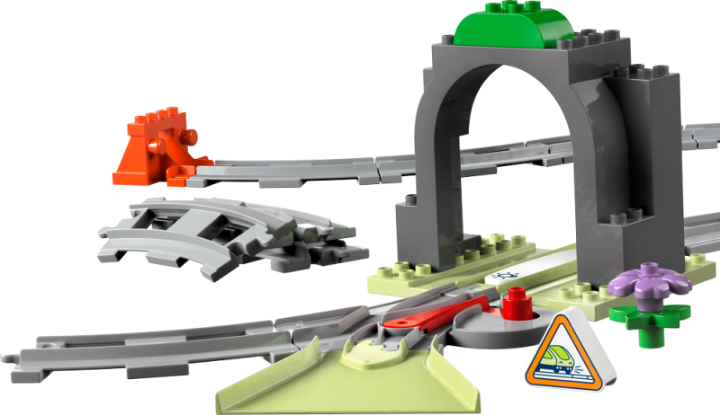 LEGO® DUPLO® 10425 Železniční tunel a koleje – rozšiřující sada