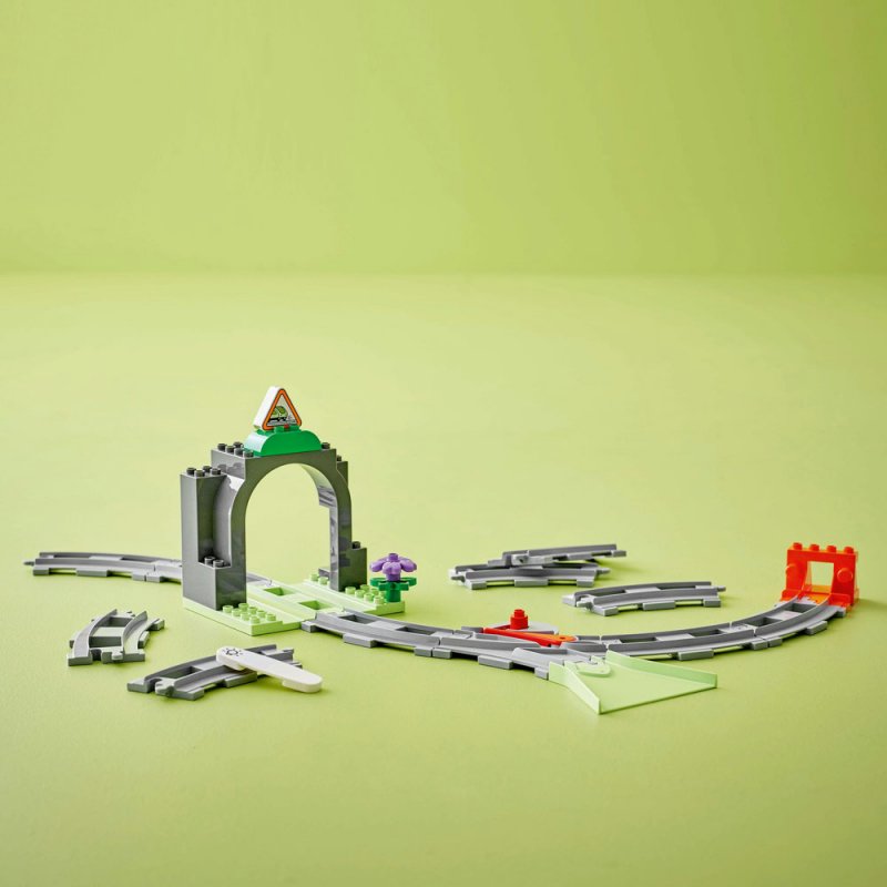 LEGO® DUPLO® 10425 Železniční tunel a koleje – rozšiřující sada