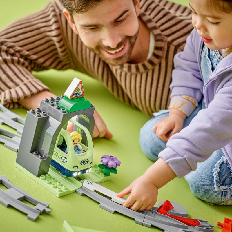 LEGO® DUPLO® 10425 Železniční tunel a koleje – rozšiřující sada