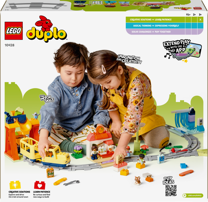 LEGO® DUPLO® 10428 Velký interaktivní komunitní vláček