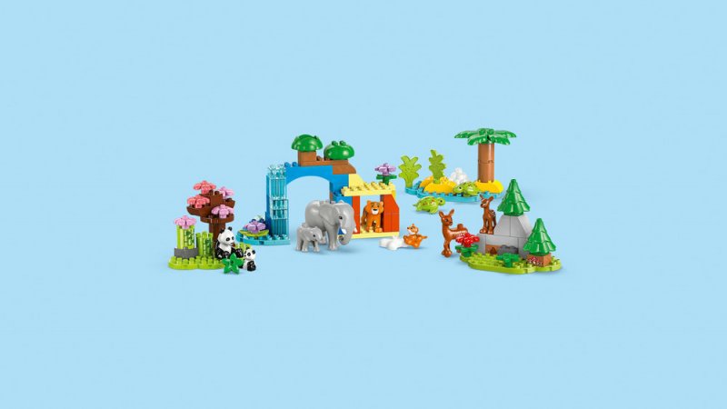 LEGO® DUPLO® 10446 Rodinky divokých zvířat 3 v 1