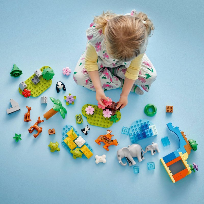 LEGO® DUPLO® 10446 Rodinky divokých zvířat 3 v 1