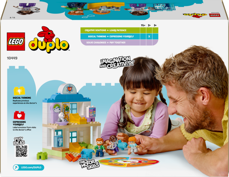 LEGO® DUPLO® 10449 První návštěva u lékaře