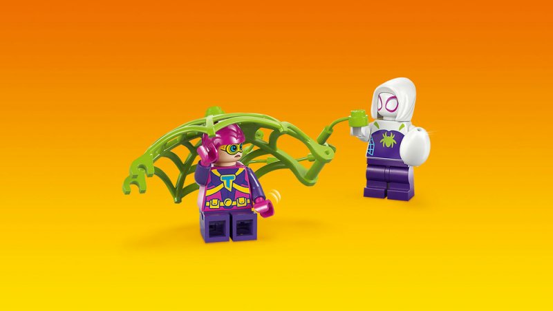 LEGO® Marvel 11200 Spidey, Gobby a raptoří bitva na základně na stromě