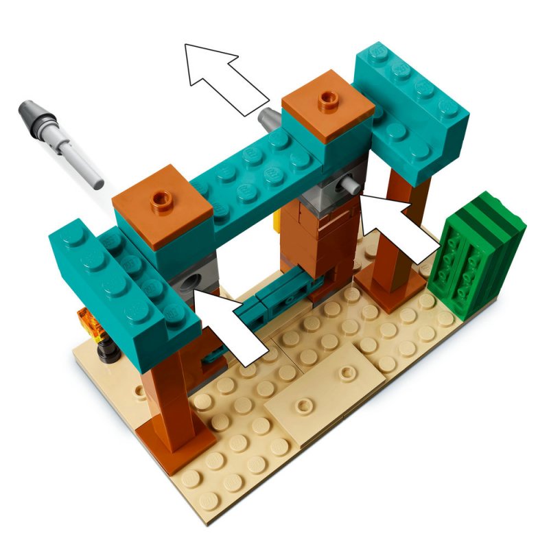 LEGO® Minecraft®  21267 Pouštní hlídka zákeřníků