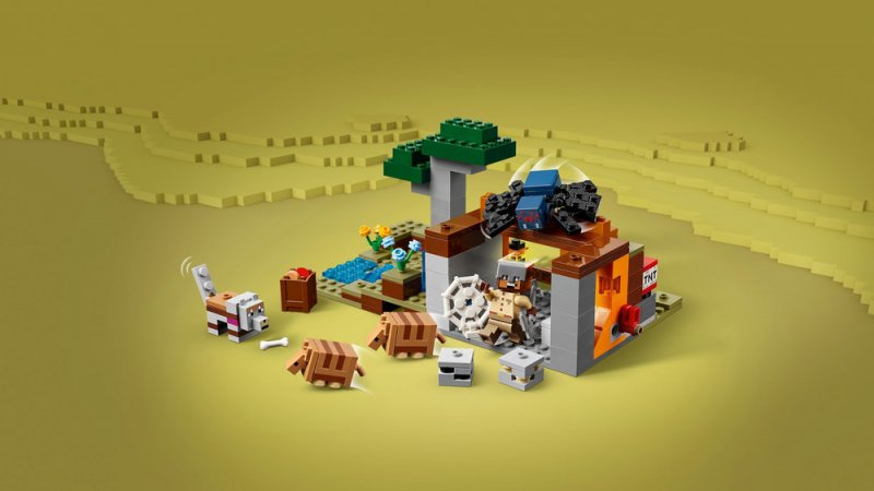 LEGO® Minecraft®  21269 Výprava do dolu a pásovec