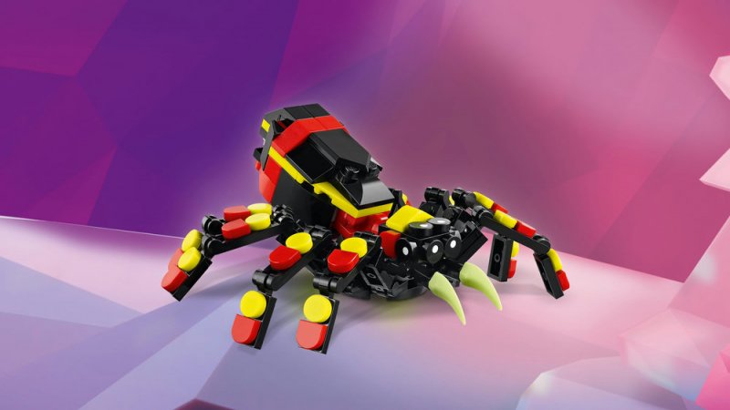 LEGO® Creator 3v1 31159 Divoká zvířata: Překvapivý pavouk