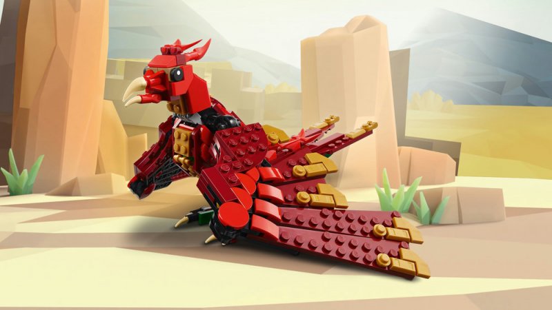 LEGO® Creator 3v1 31161 Středověký drak