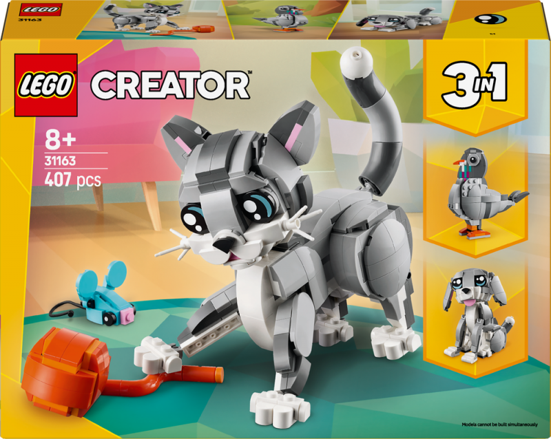 LEGO® Creator 3v1 31163 Hravá kočka