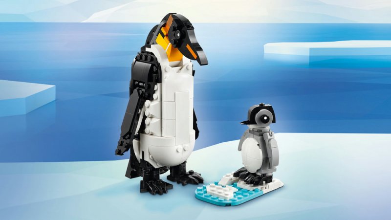 LEGO® Creator 3v1 31165 Divoká zvířata: Pandí rodinka