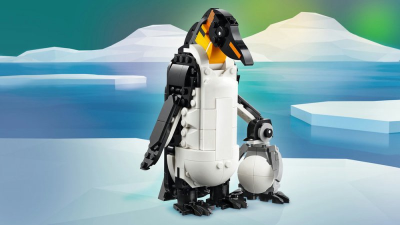 LEGO® Creator 3v1 31165 Divoká zvířata: Pandí rodinka