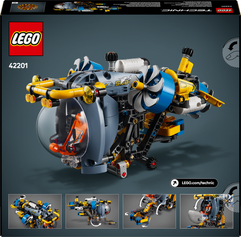 LEGO® Technic 42201 Hlubinná výzkumná ponorka