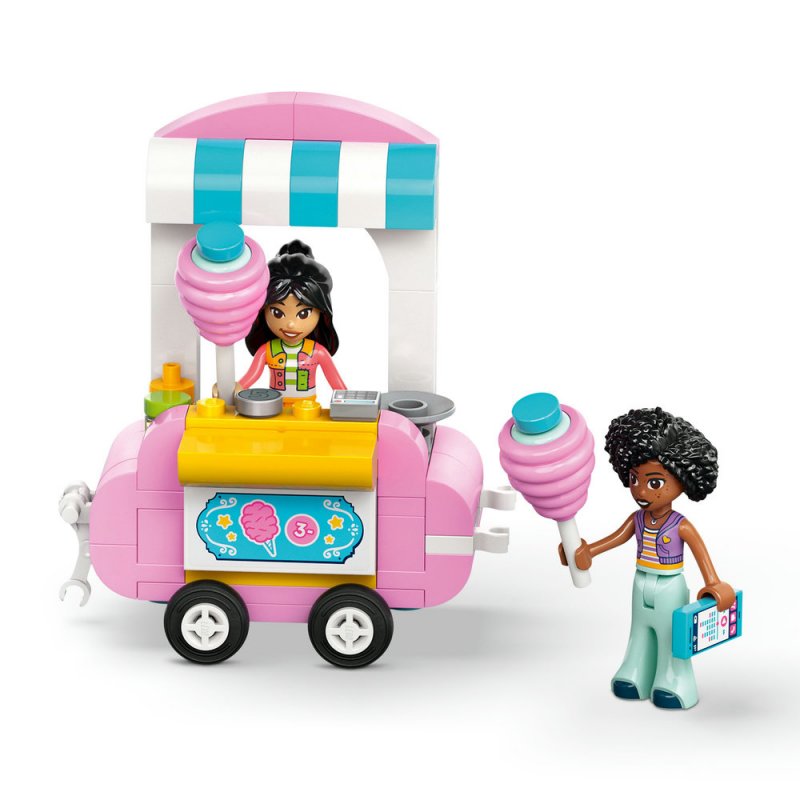 LEGO® Friends 42643 Stánek s cukrovou vatou a skútr