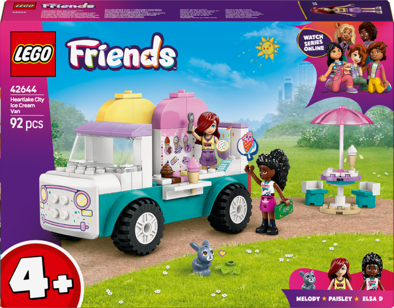 LEGO® Friends 42644 Zmrzlinářské auto v městečku Heartlake