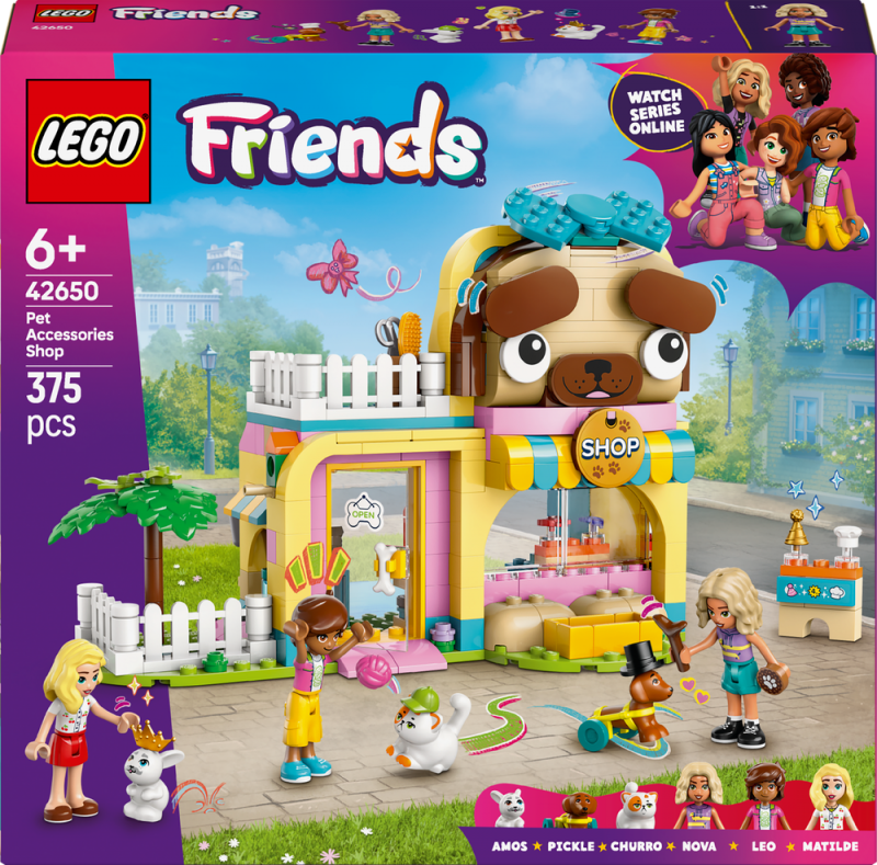 LEGO® Friends 42650 Obchod s doplňky pro mazlíčky