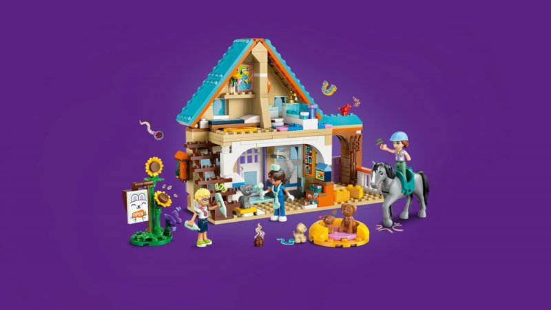 LEGO® Friends 42651 Veterinární klinika pro koně a domácí mazlíčky