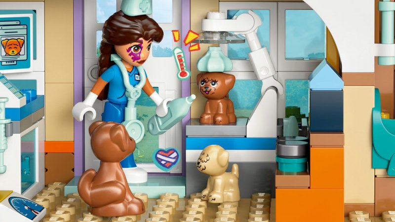 LEGO® Friends 42651 Veterinární klinika pro koně a domácí mazlíčky