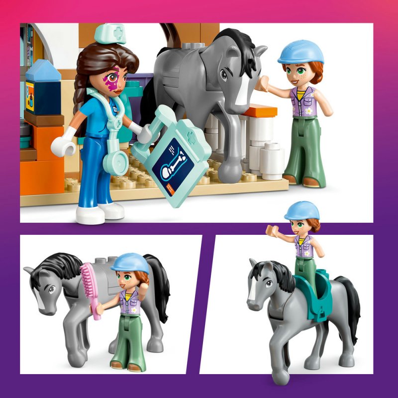 LEGO® Friends 42651 Veterinární klinika pro koně a domácí mazlíčky