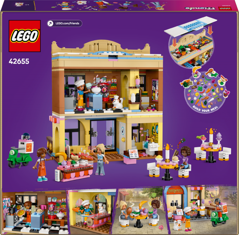 LEGO® Friends 42655 Restaurace a škola vaření