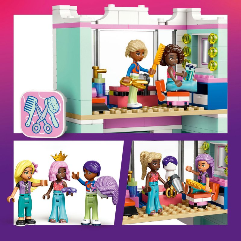 LEGO® Friends 42662 Kadeřnictví a obchod s doplňky