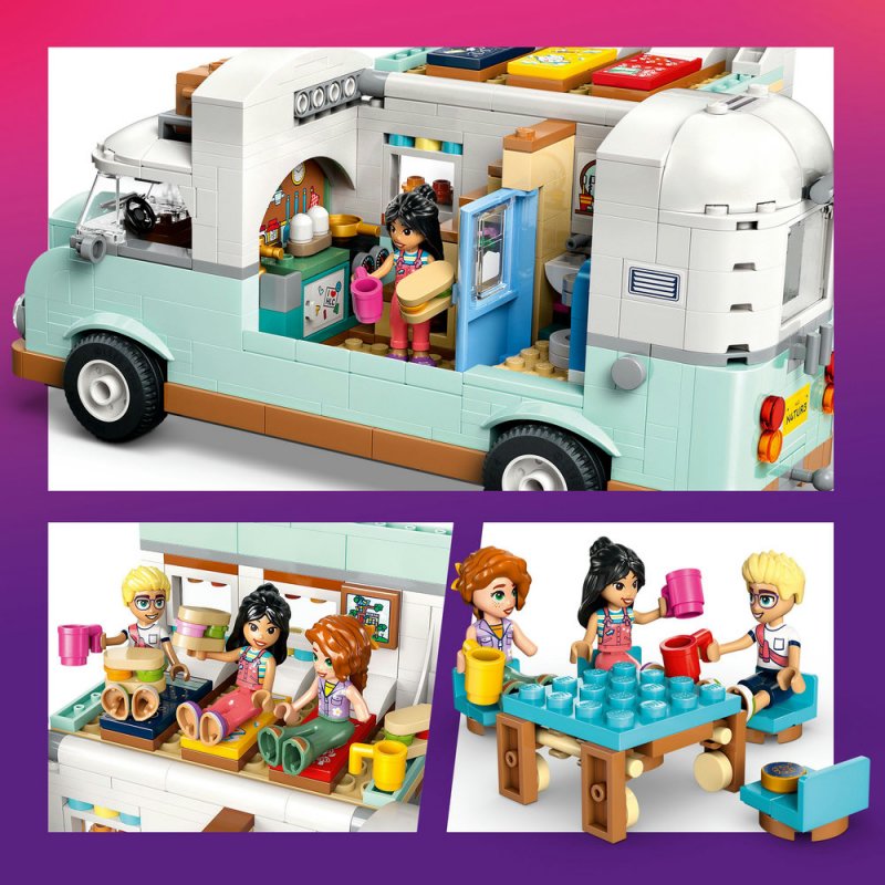 LEGO® Friends 42663 Dobrodružství s karavanem přátelství