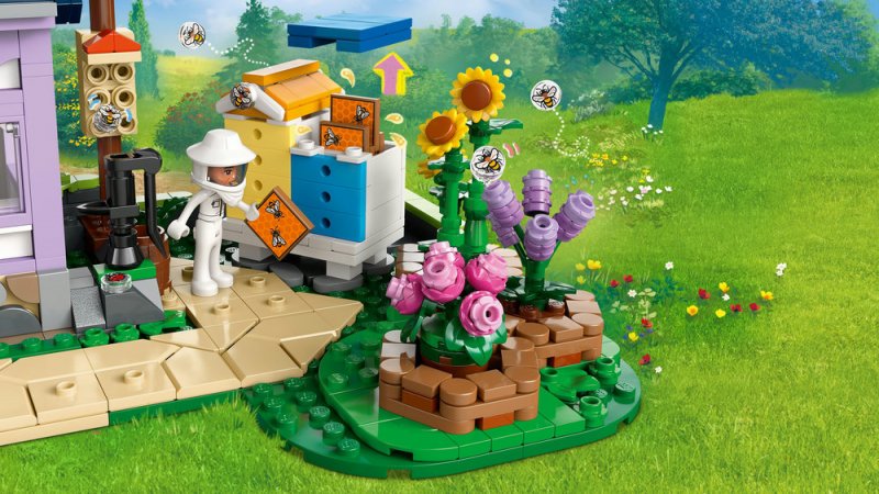 LEGO® Friends 42669 Dům včelařů a květinová zahrada