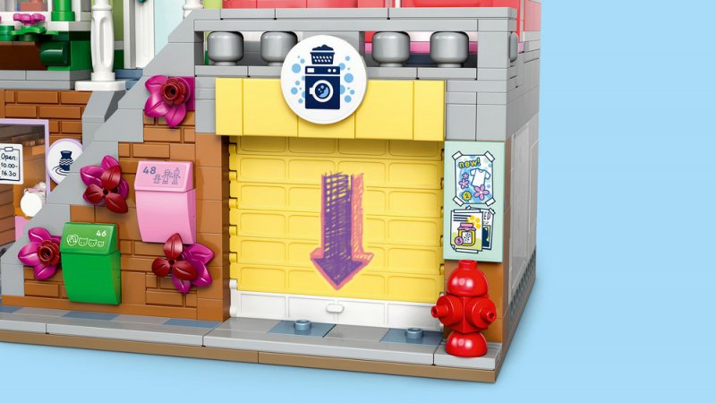 LEGO® Friends 42670 Apartmány a obchody v městečku Heartlake