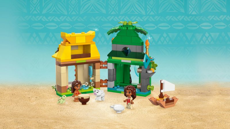 LEGO® │ Disney Princess 43260 Vaiana a zábava na ostrově