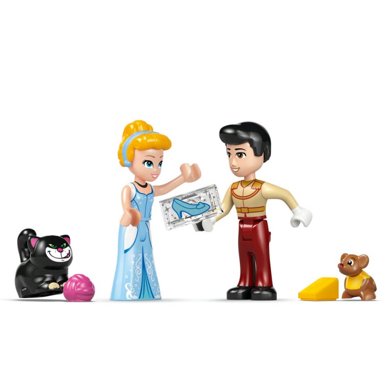 LEGO® │ Disney Princess 43275 Popelčin zámek a kočár s koňmi