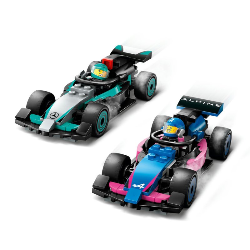 LEGO® City 60444 Garáž F1® a vozy Mercedes-AMG a Alpine