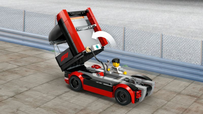 LEGO® City 60445 Kamion F1® s vozy F1® RB20 a AMR24