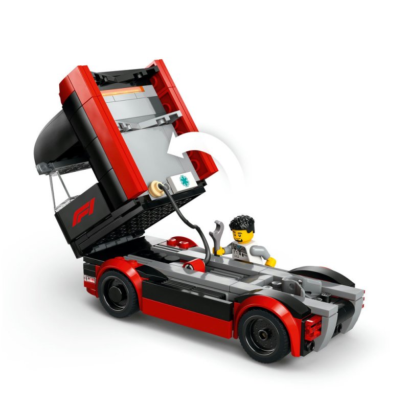 LEGO® City 60445 Kamion F1® s vozy F1® RB20 a AMR24