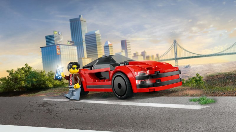 LEGO® City 60448 Červený sporťák