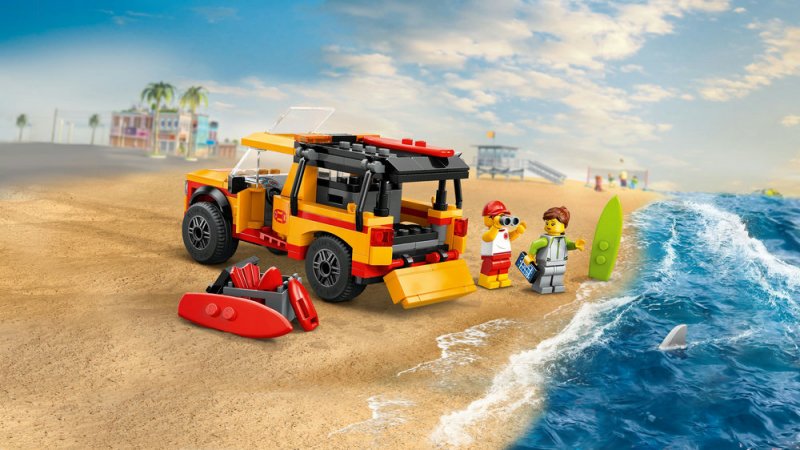 LEGO® City 60453 Záchranné auto pro plavčíka